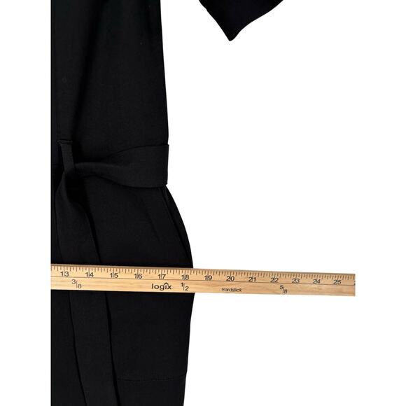 Mod X Utility Jogger Jumpsuit Stretch Medium Black Streetwear Modern - Picture 8 of 16